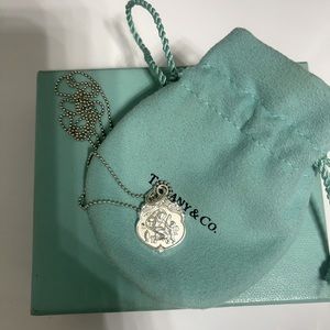 Rare Tiffany Olympian Beauty pendant and chain